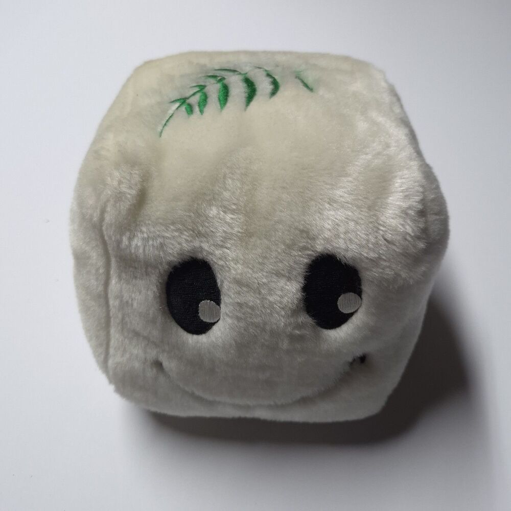 Tofu Records Official Promo Plush Mascot Cube Toy J-Pop Anime Memorabilia Y2K